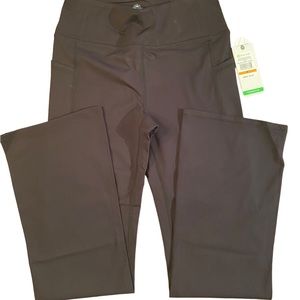 Gaiam OM High Rise Yoga Pants, Black, Size Medium